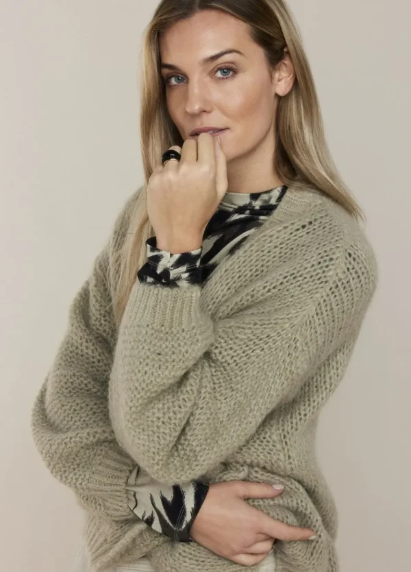 Women Summum Woman Oversized Open Cardigan