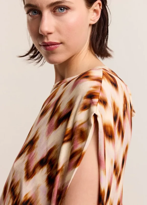 Women Summum Woman Oversized Zigzag Top