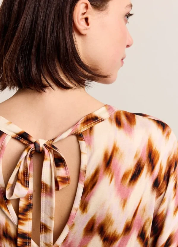 Women Summum Woman Oversized Zigzag Top