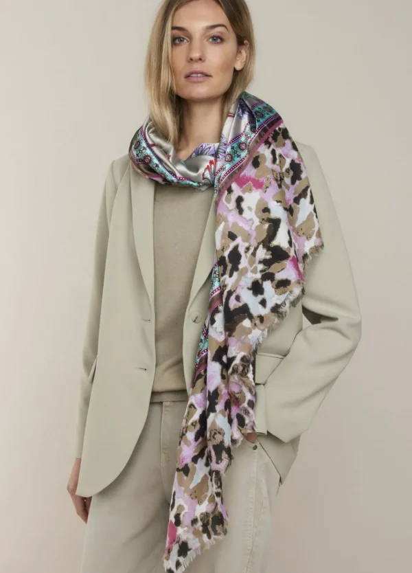 Women Summum Woman Paisley Print Scarf