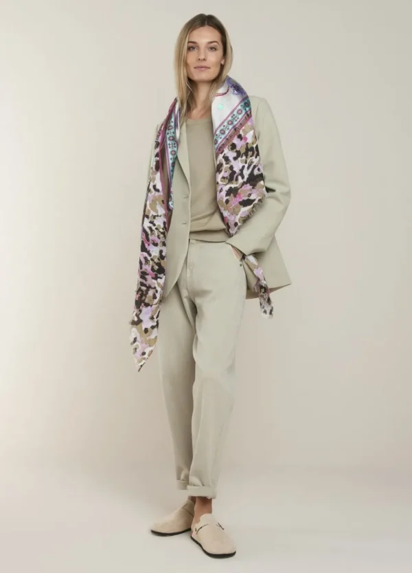 Women Summum Woman Paisley Print Scarf