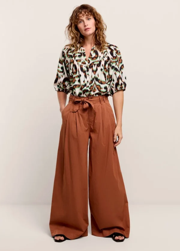 Women Summum Woman Palazzo Trousers With Belt