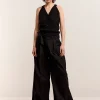 Women Summum Woman Palazzo Trousers With Belt