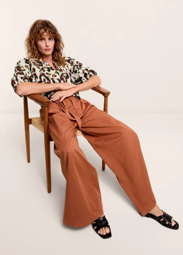 Women Summum Woman Palazzo Trousers With Belt