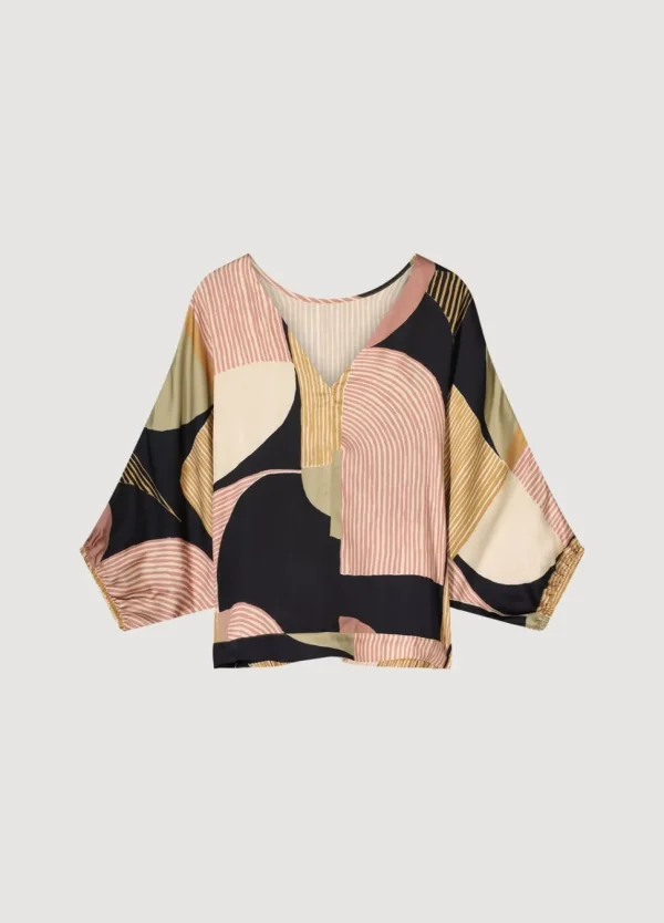 Women Summum Woman Reversible Top With Print