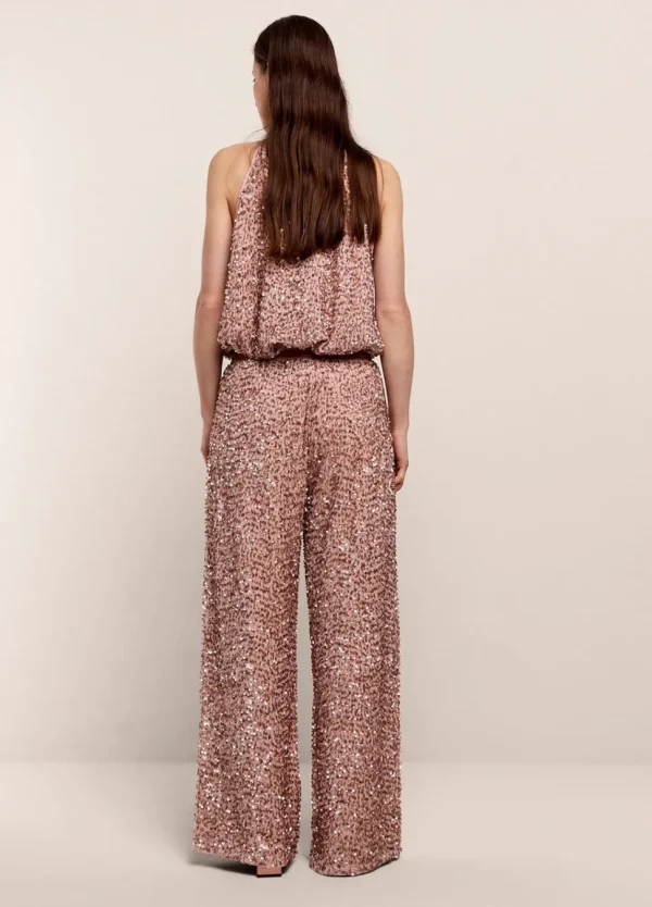 Women Summum Woman Sequin-Fabric Long Trousers