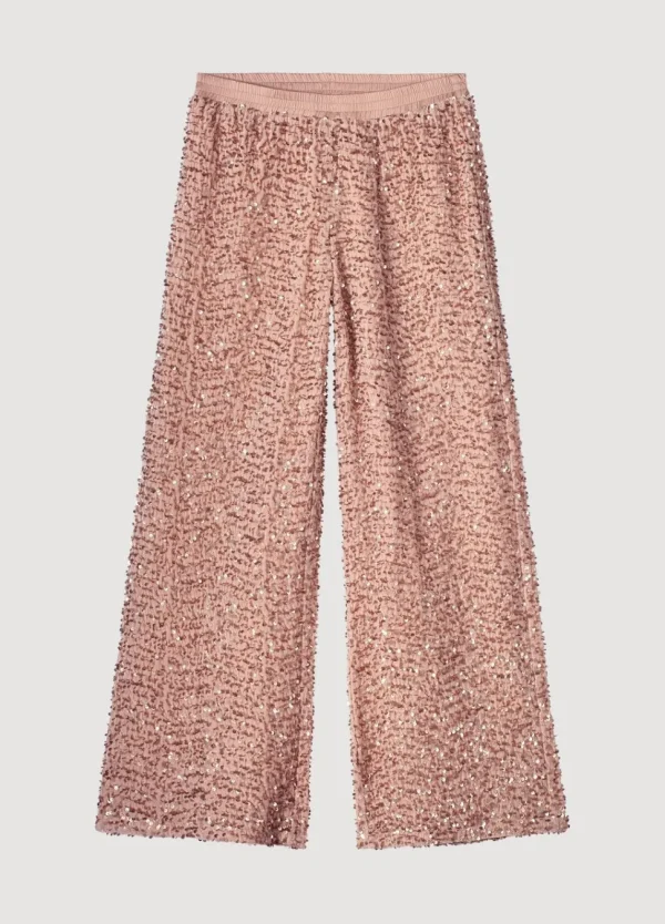 Women Summum Woman Sequin-Fabric Long Trousers