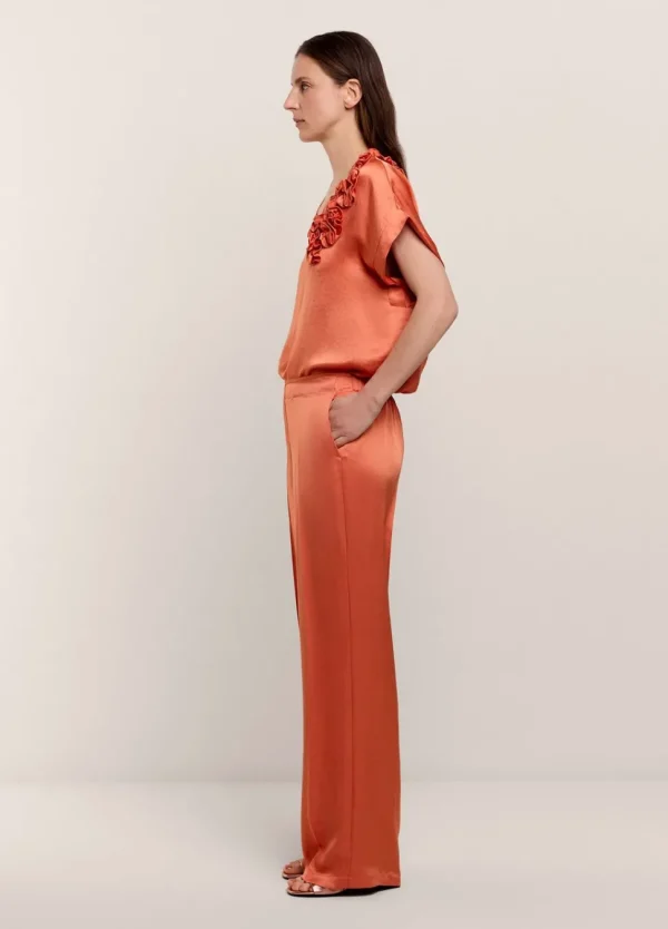 Women Summum Woman Shimmery Long Trousers