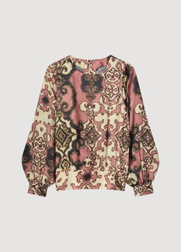 Women Summum Woman Shimmery, Smocked Top