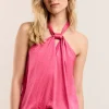 Women Summum Woman Shiny Halter Singlet