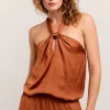 Women Summum Woman Shiny Halter Singlet