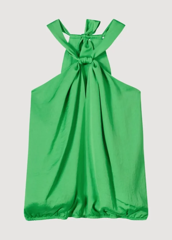 Women Summum Woman Shiny Halter Singlet