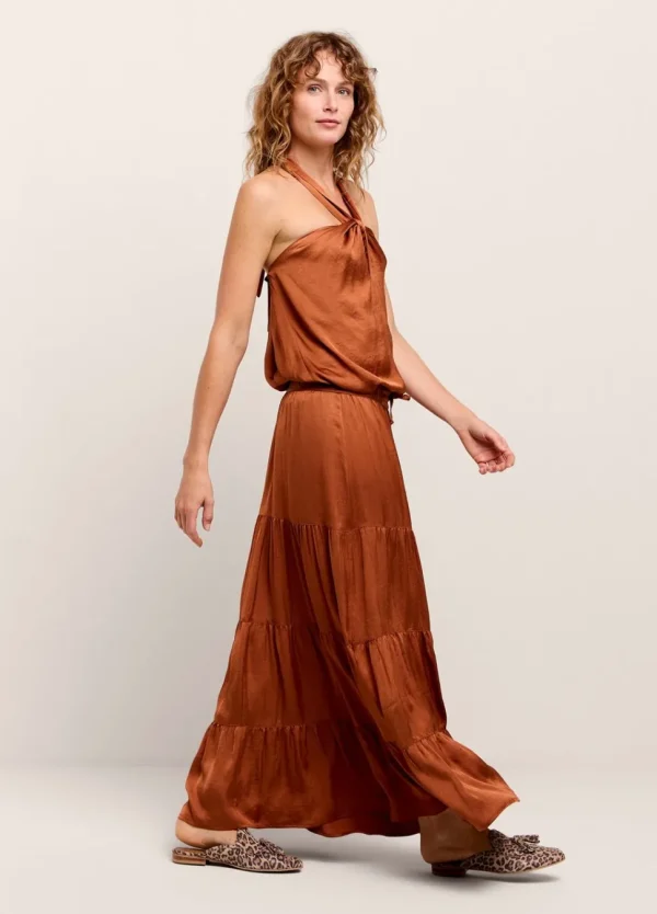 Women Summum Woman Shiny Halter Singlet