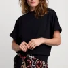 Women Summum Woman Short Sleeve Scuba Top