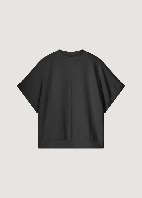 Women Summum Woman Short Sleeve Scuba Top