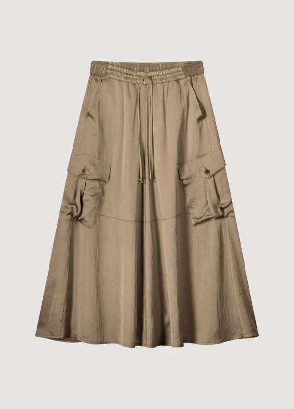 Women Summum Woman Silky Touch Cargo Skirt