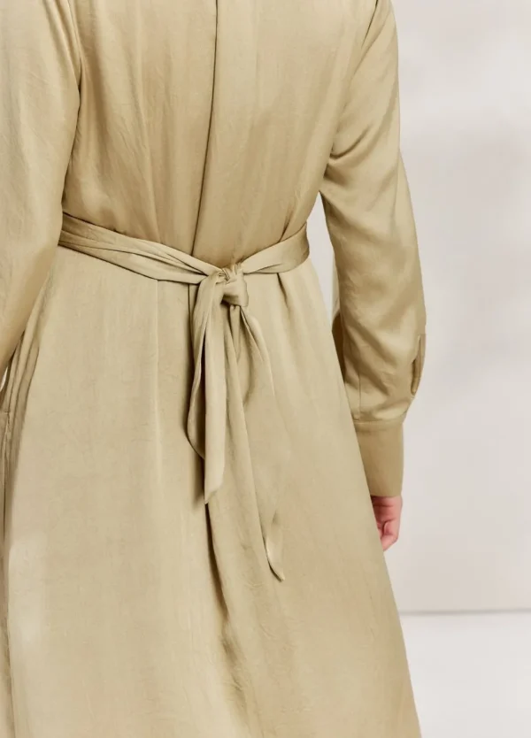 Women Summum Woman Silky-Touch Button-Down Dress