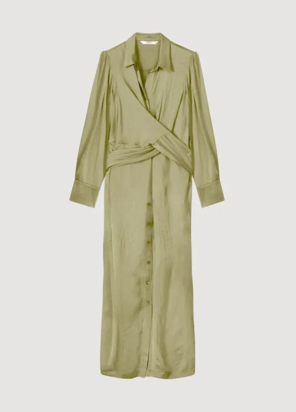 Women Summum Woman Silky-Touch Button-Down Dress