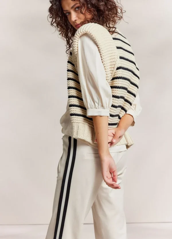 Women Summum Woman Sleeveless Chunky Cardigan
