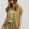 Women Summum Woman Sleeveless Open Cardigan