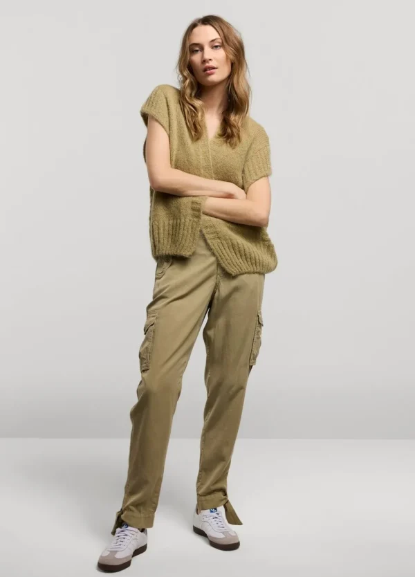 Women Summum Woman Sleeveless Open Cardigan