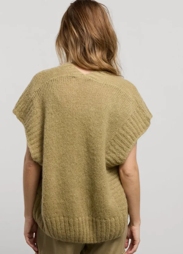 Women Summum Woman Sleeveless Open Cardigan