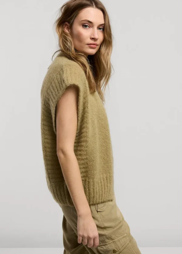 Women Summum Woman Sleeveless Open Cardigan