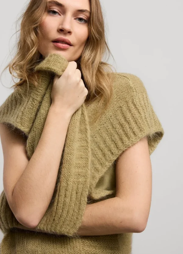 Women Summum Woman Sleeveless Open Cardigan