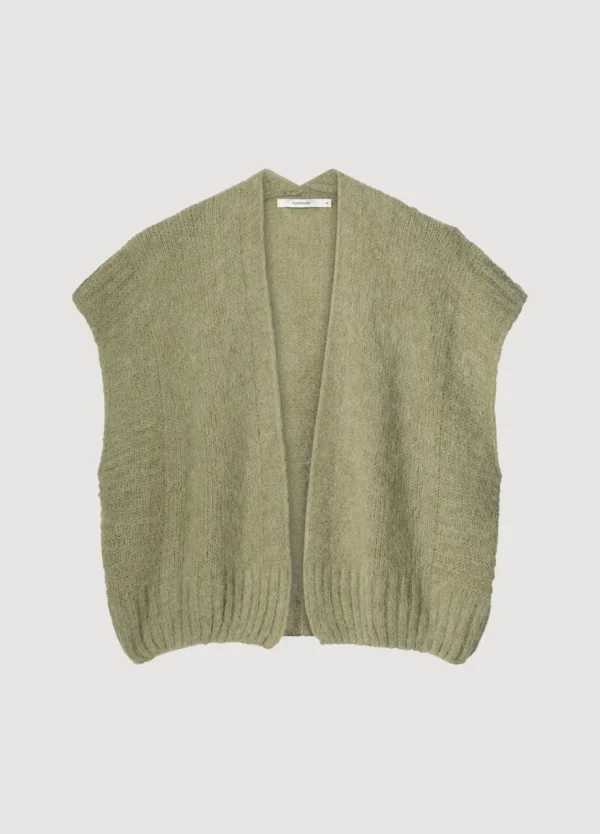 Women Summum Woman Sleeveless Open Cardigan