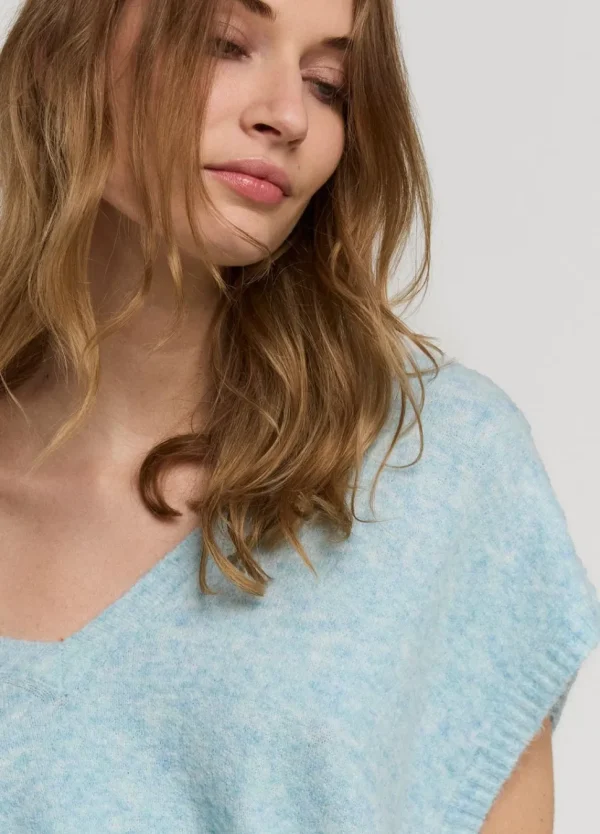 Women Summum Woman Sleeveless Oversized Jumper