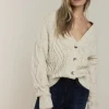Women Summum Woman Soft, Chunky-Knit Cardigan