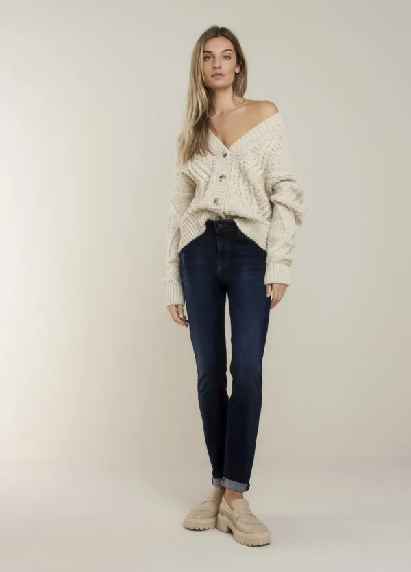 Women Summum Woman Soft, Chunky-Knit Cardigan