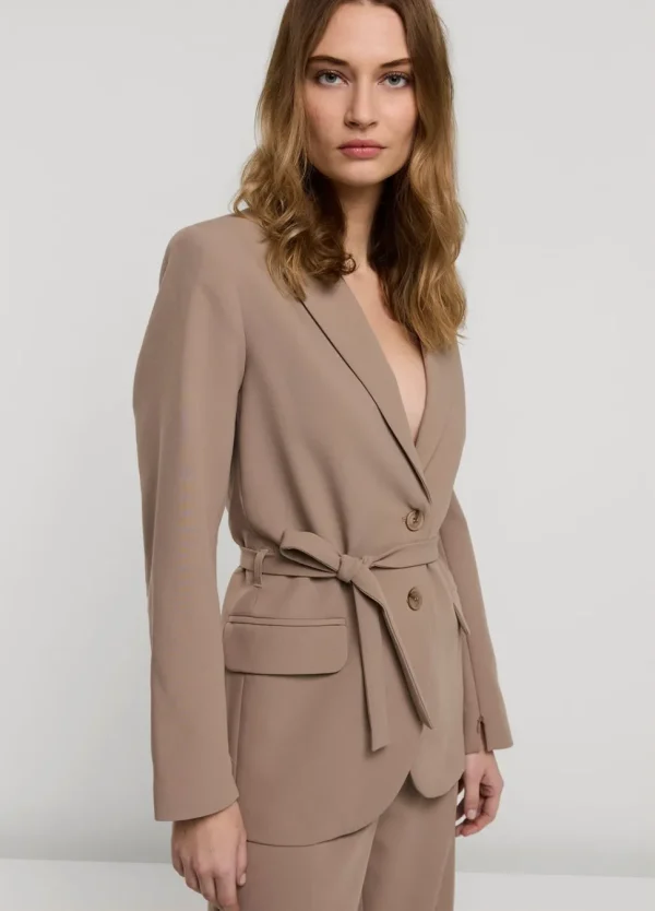 Women Summum Woman Soft Foam Boyfriend Blazer