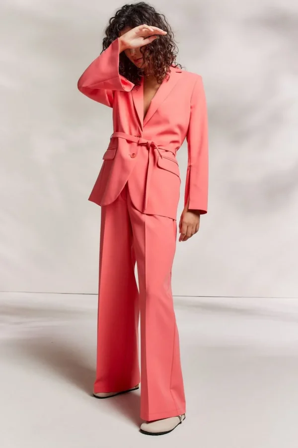 Women Summum Woman Soft Foam Boyfriend Blazer