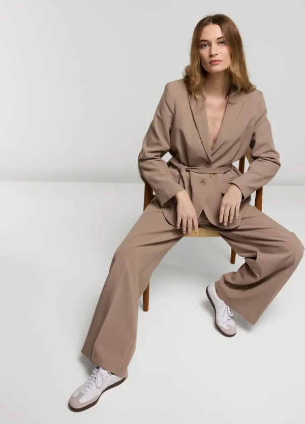 Women Summum Woman Soft Foam Boyfriend Blazer