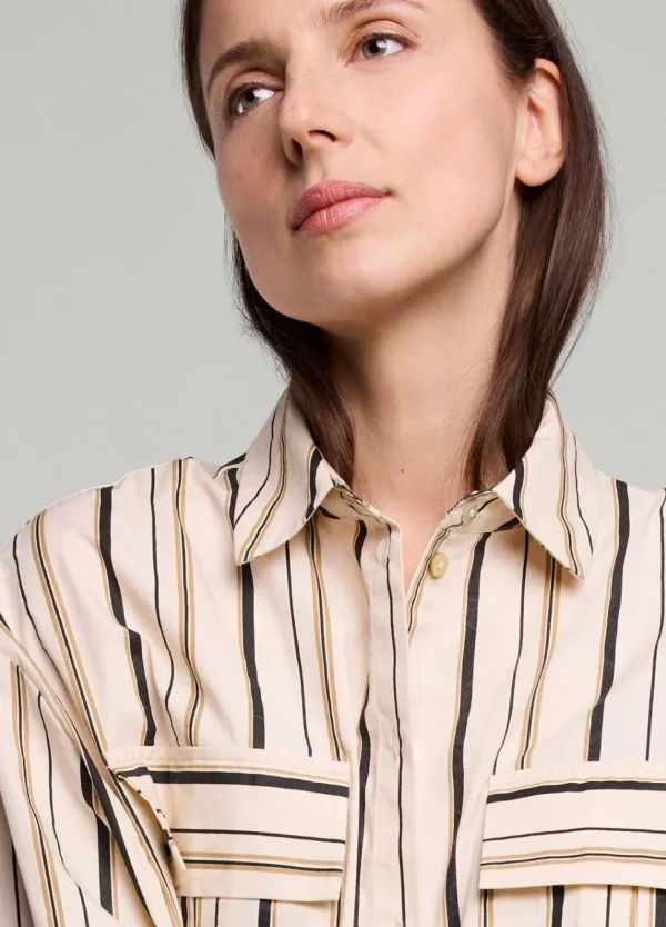 Women Summum Woman Striped Blouse