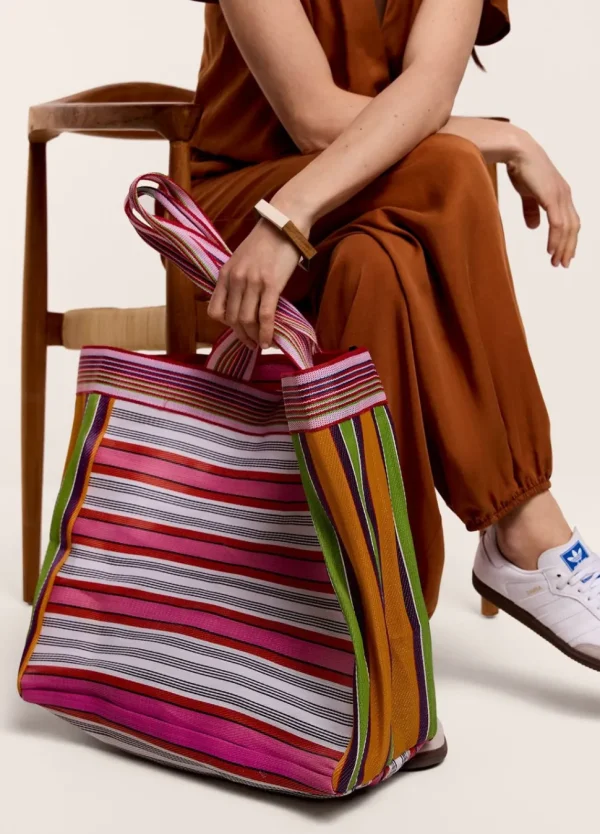 Women Summum Woman Striped Shopper