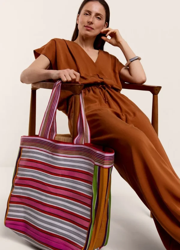 Women Summum Woman Striped Shopper