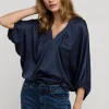 Women Summum Woman Top With Bat Sleeves