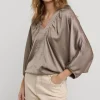 Women Summum Woman Top With Bat Sleeves