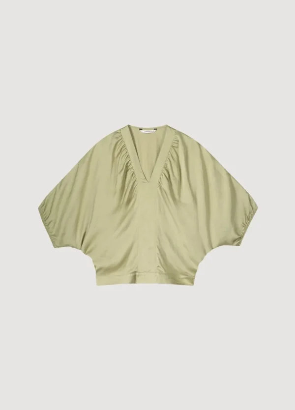 Women Summum Woman Top With Bat Sleeves