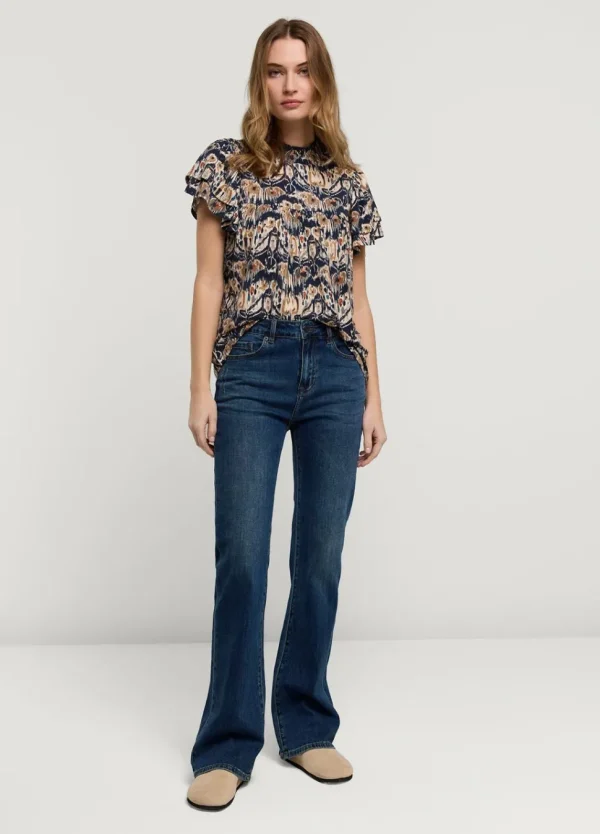 Women Summum Woman Top With Butterfly Sleeves