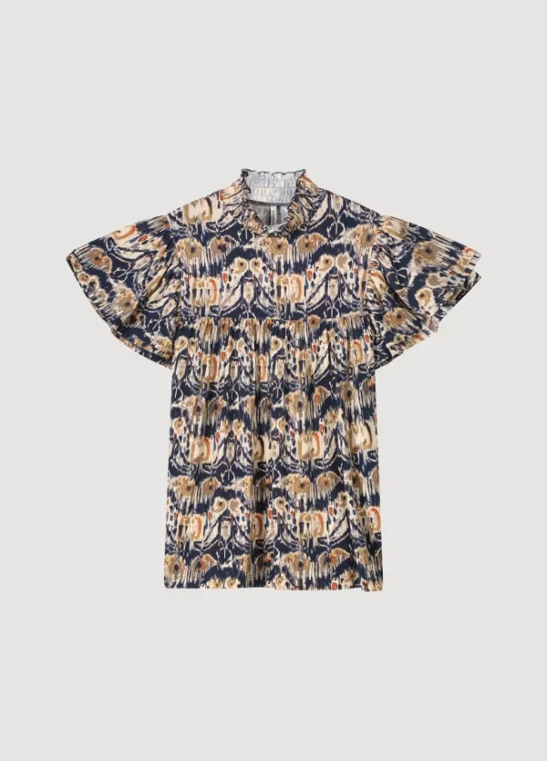Women Summum Woman Top With Butterfly Sleeves