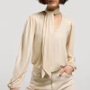 Women Summum Woman Top With Detachable Shawl