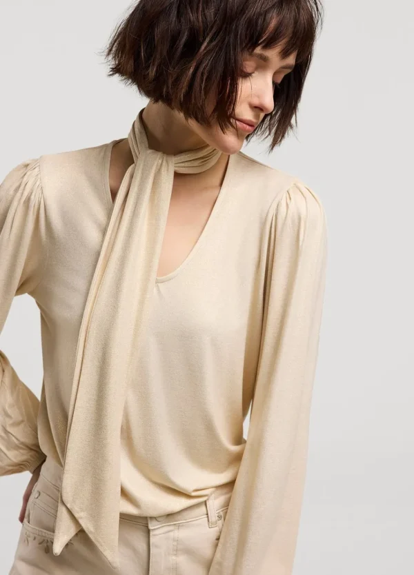 Women Summum Woman Top With Detachable Shawl