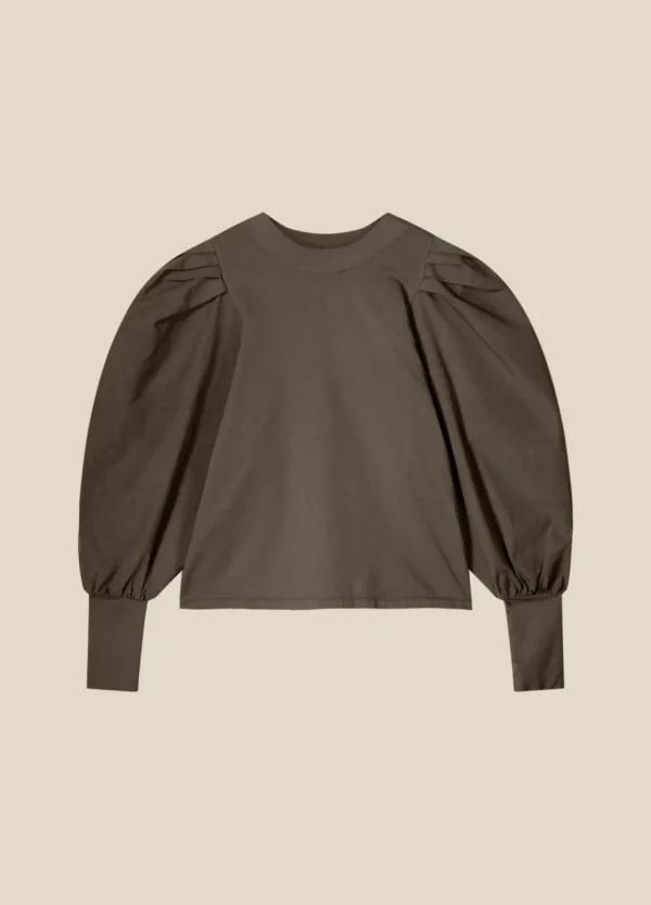 Women Summum Woman Top With Eye-Catching Sleeves