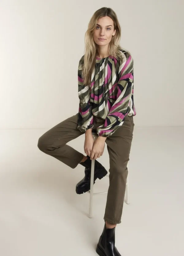 Women Summum Woman Top With Gathered Neckline