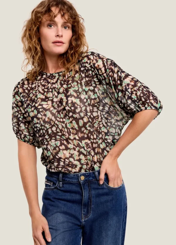 Women Summum Woman Top With One-Piece Sleeves