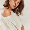 Women Summum Woman Top With Wide Boat Neck
