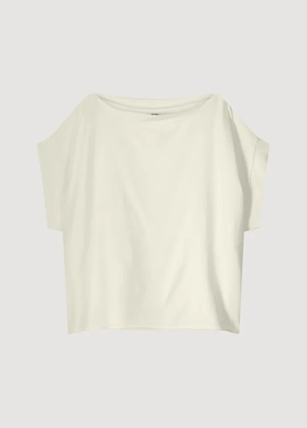 Women Summum Woman Top With Wide Boat Neck